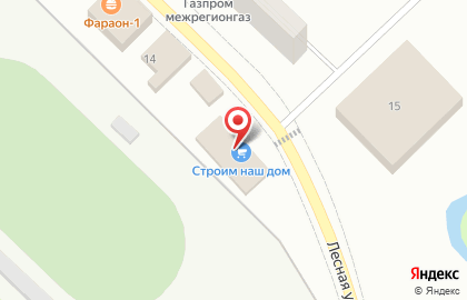 1C на улице Лесная 16 на карте