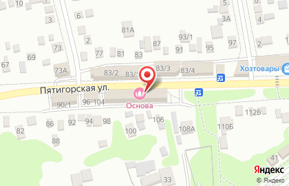 Магазин Родник на Пятигорской улице на карте