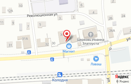 Супермаркет Магнит в Смоленске на карте
