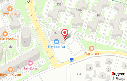Супермаркет Радеж в Кировском районе на карте