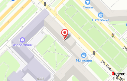 Ветеринарная клиника Зоомедик на улице Дмитрия Ульянова на карте