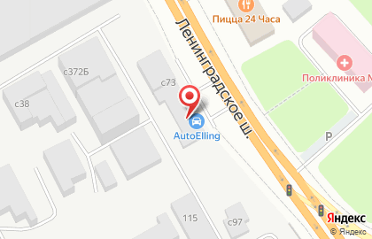 Магазин дверей ПрофМастер на карте
