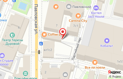 Пункт выдачи полисов Спасские ворота-М на Павловской улице на карте