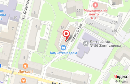 Юридическая фирма Центр блага на карте