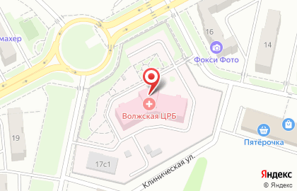 Волжская центральная районная больница на Николаевском проспекте на карте