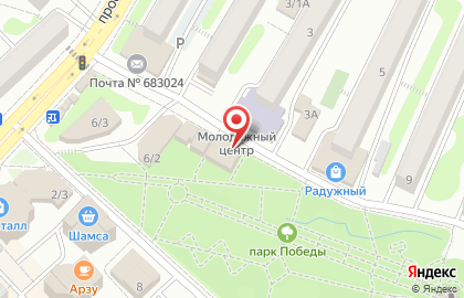 Магазин колбас в Петропавловске-Камчатском на карте
