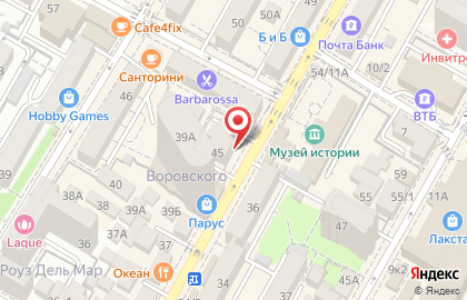 Музей Гиганты Вечной Мерзлоты на улице Воровского на карте