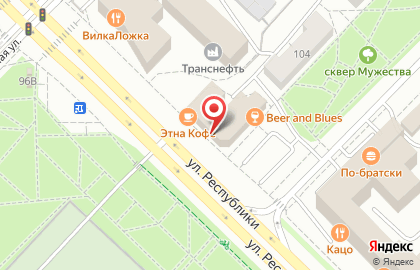 Японский ресторан Тсуру на улице Республики на карте