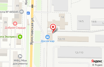 Компания Энергоавтоматика на Ярославской улице на карте