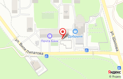 Банкомат АКБ РОСБАНК в Северном микрорайоне на карте