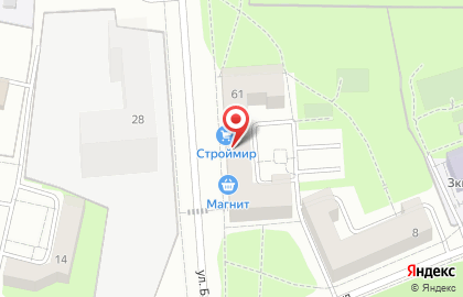 Супермаркет Магнит в Москве на карте
