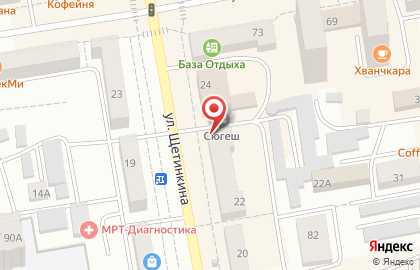 Центр аренды жилья Аренда19.рф на улице Щетинкина на карте