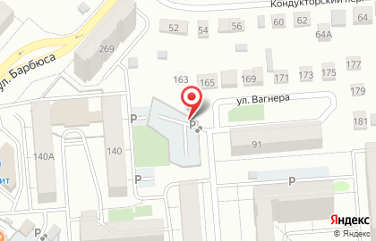 Автостоянка в Челябинске на карте