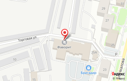 Бизнес-центр Фаворит на улице Чкалова на карте