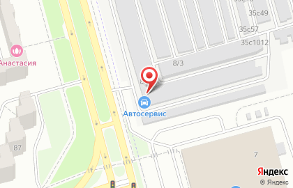 Автокомплекс Янус в Новоильинском районе на карте