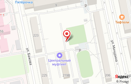 Автостоянка в Екатеринбурге на карте