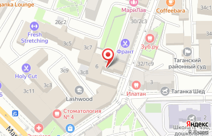 Московское юридическое бюро недвижимости на карте