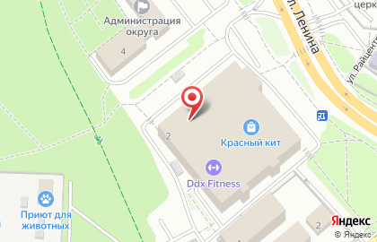 Салон мебели Шатура на улице Ленина на карте