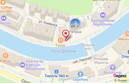 Музей Археологии Роза Хутор на карте