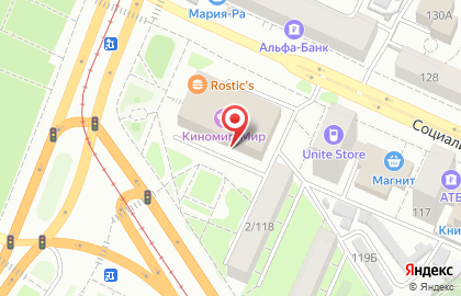 KFC на площади Победы на карте