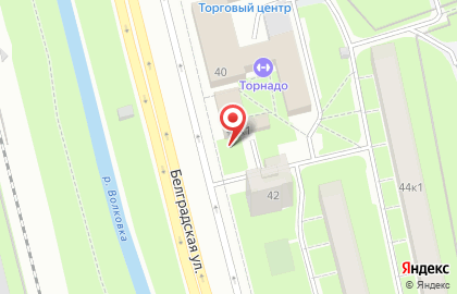 Центр замены остекления балконов на Белградской улице на карте