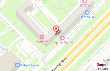 Фитнес-студия персональных ЭМС-тренировок Smart-Fits на Ленинском проспекте на карте