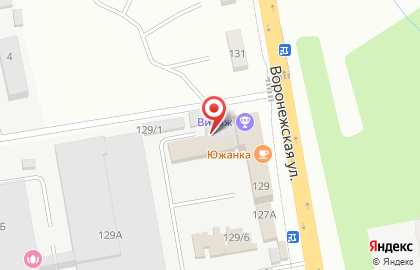 Служба доставки пиццы Love Пицца на карте