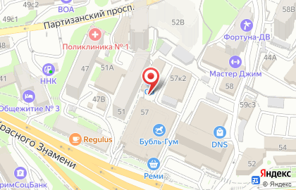 Рекламное агентство Traffic на проспекте Красного Знамени на карте