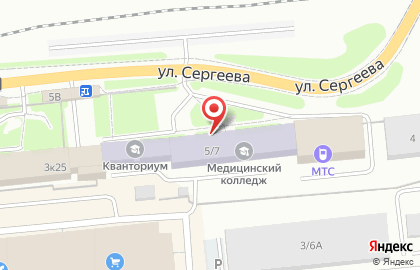 Иркутский базовый медицинский колледж в Свердловском районе на карте