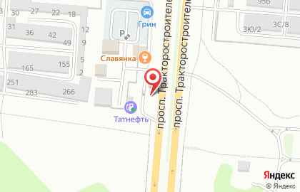 Татнефть на проспекте Тракторостроителей, 89в на карте