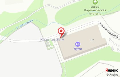 Спортивный комплекс Луми на карте