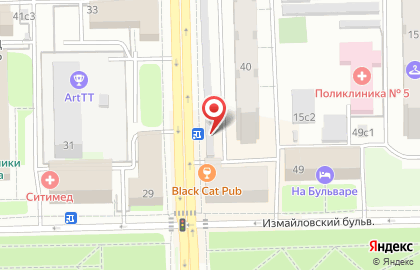 Киоск печатной продукции в Москве на карте