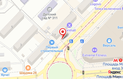 Служба заказа товаров аптечного ассортимента Аптека.ру на площади Карла Маркса на карте