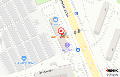 Сервисный центр Led-Service на улице Александры Монаховой, 10 на карте