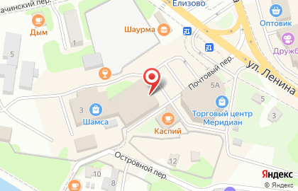 Супермаркет Шамса в Петропавловске-Камчатском на карте