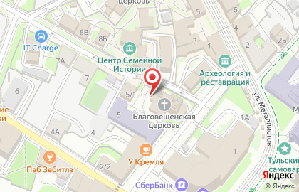 Храм Благовещения Пресвятой Богородицы на Благовещенской улице на карте