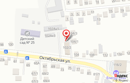 Дорстройэлемент на Октябрьской улице на карте