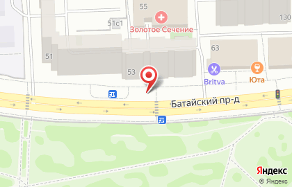 Мир в Батайском проезде на карте