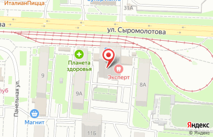 Парикмахерская ВИКТОРИЯ на улице Сыромолотова на карте