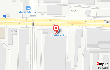 Супермаркет Эдельвейс на 2-ой Тихорецкой улице на карте