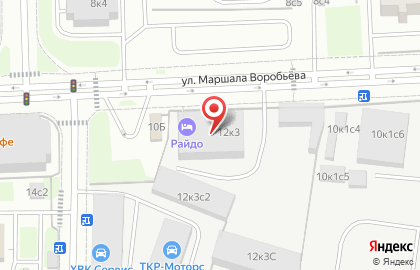 Хостел Райдо на карте