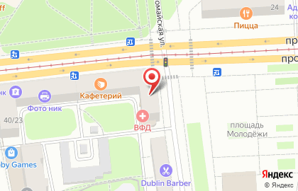 Салон цветов Дивная роза на проспекте Ленина на карте