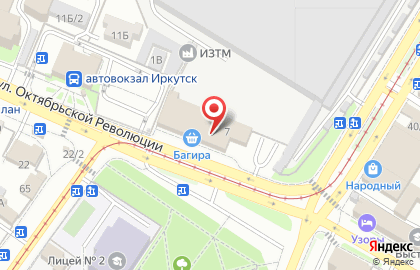 Цветочная долина на улице Октябрьской Революции на карте