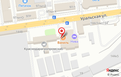 Торговый дом Фокнет на Уральской на карте
