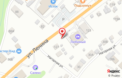 Ресторан-отель Любимый на карте