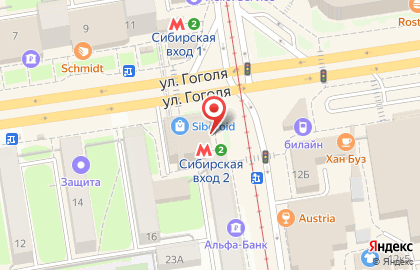 Торговая компания МейТан в Центральном районе на карте