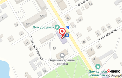 Детская школа искусств Дубовского муниципального района Волгоградской области на карте