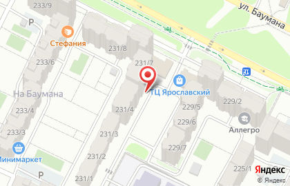 Магазин бытовой техники и посуды на карте