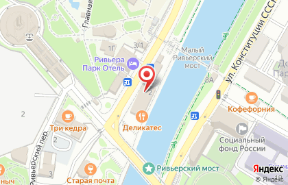 Торговая компания Феликс в Центральном районе на карте