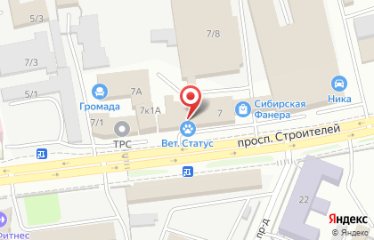 Ника в Новокузнецке на карте